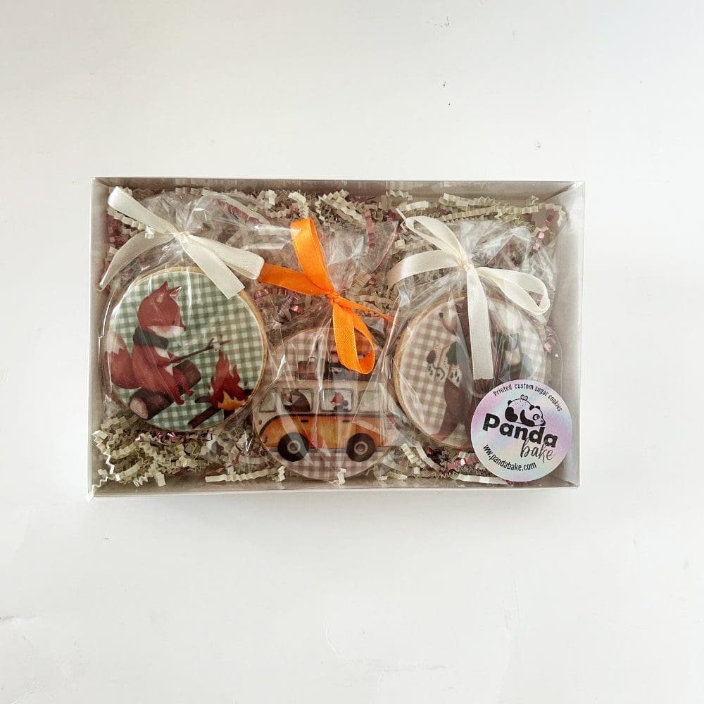 cookie gift box panda bake