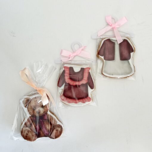hanging rack printed sugar cookies