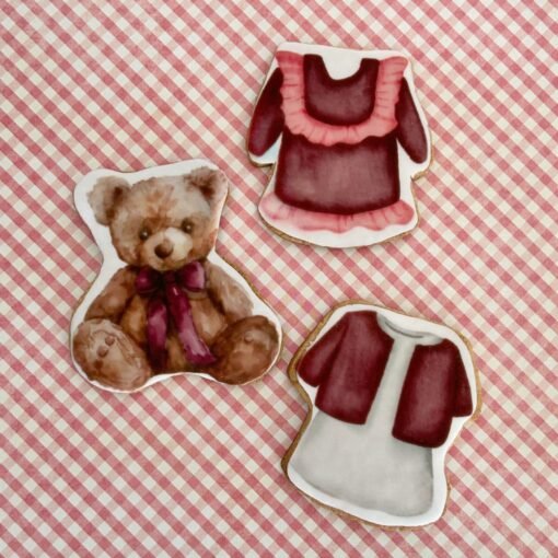 hanging rack printed sugar cookies