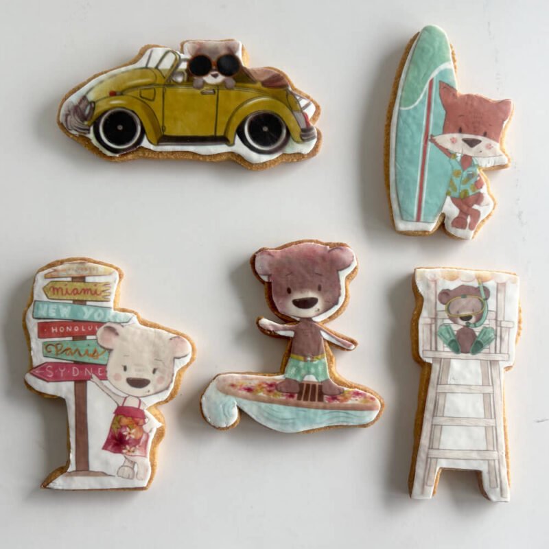 Summer_cookies_6 | Pandabake summer cookies