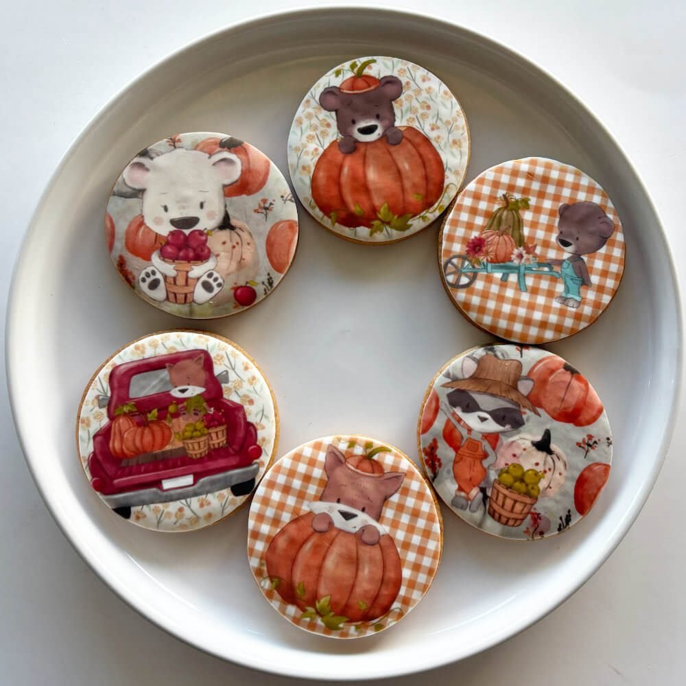 fall sugar cookies