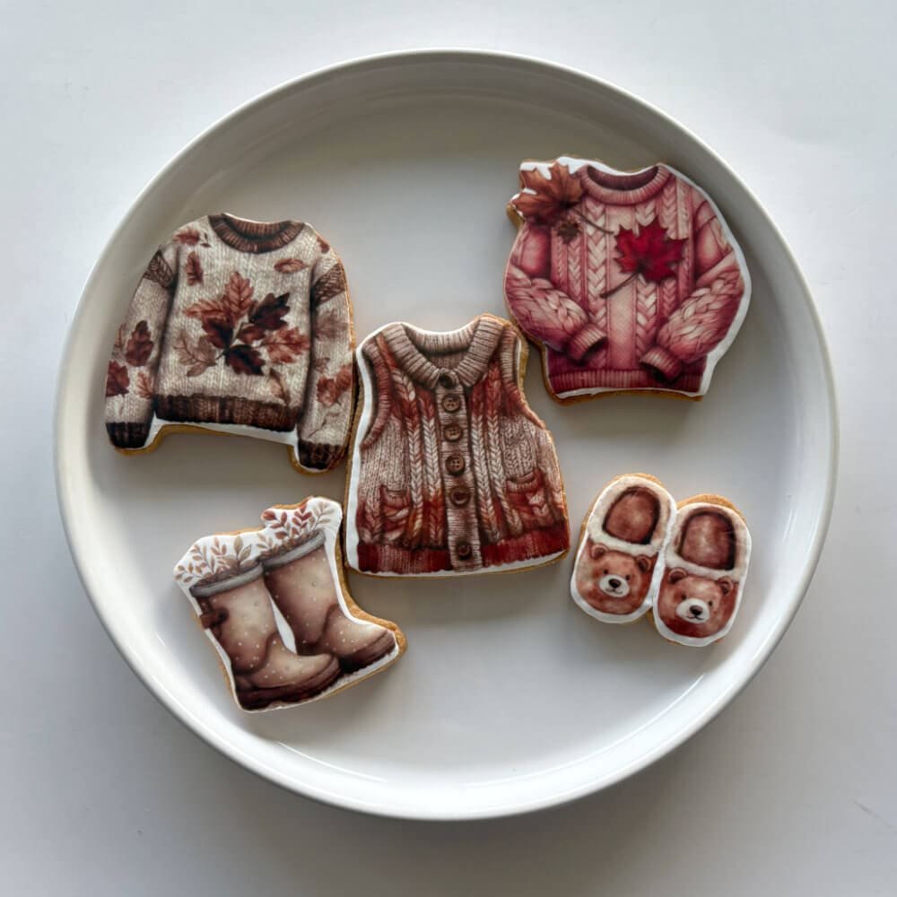 fall_sweater printed cookies