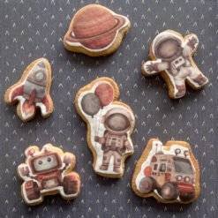 space sugar cookies