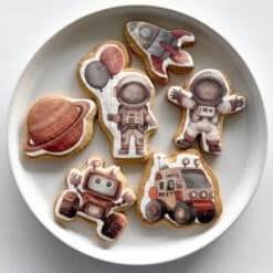 space sugar cookies