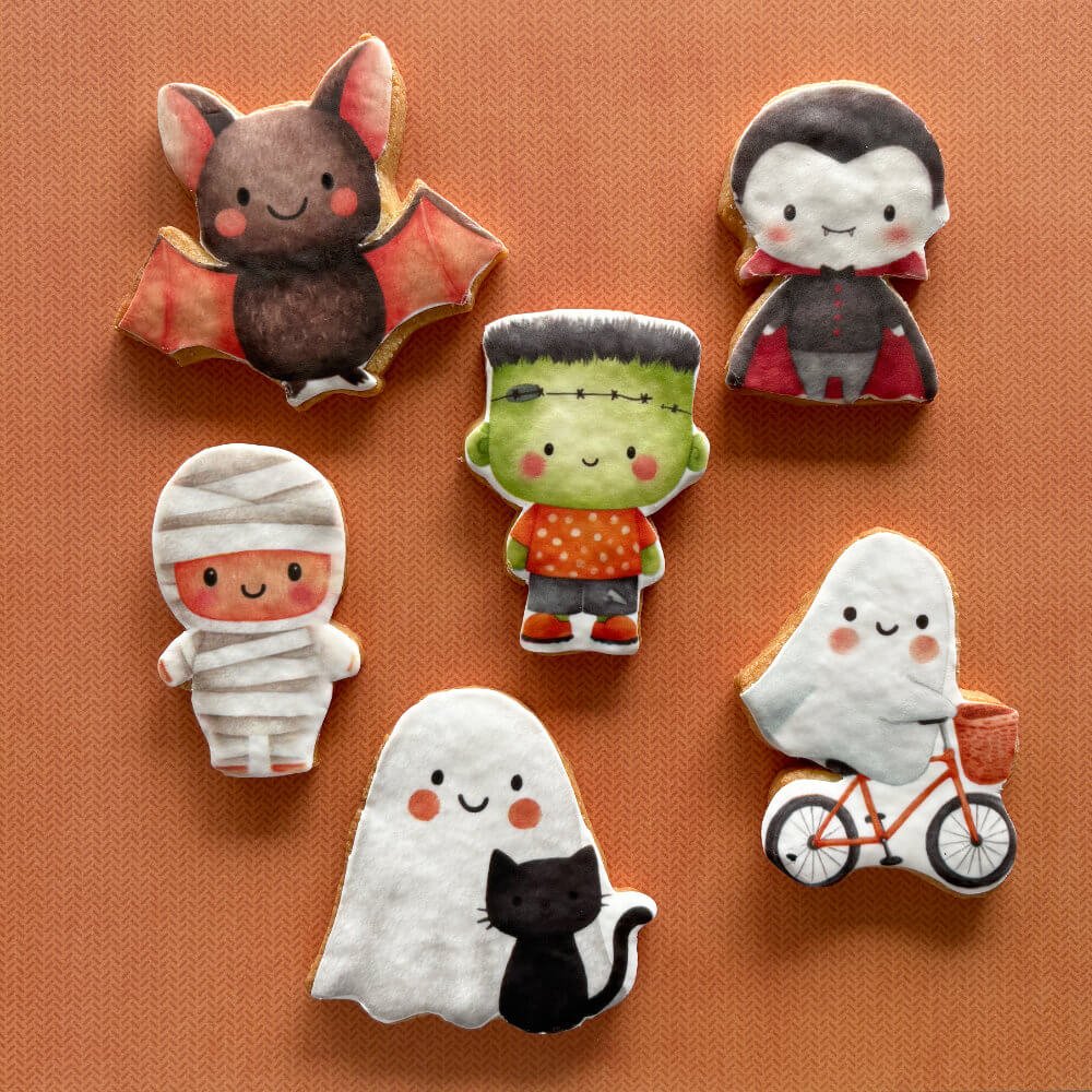 Halloween sugar cookies